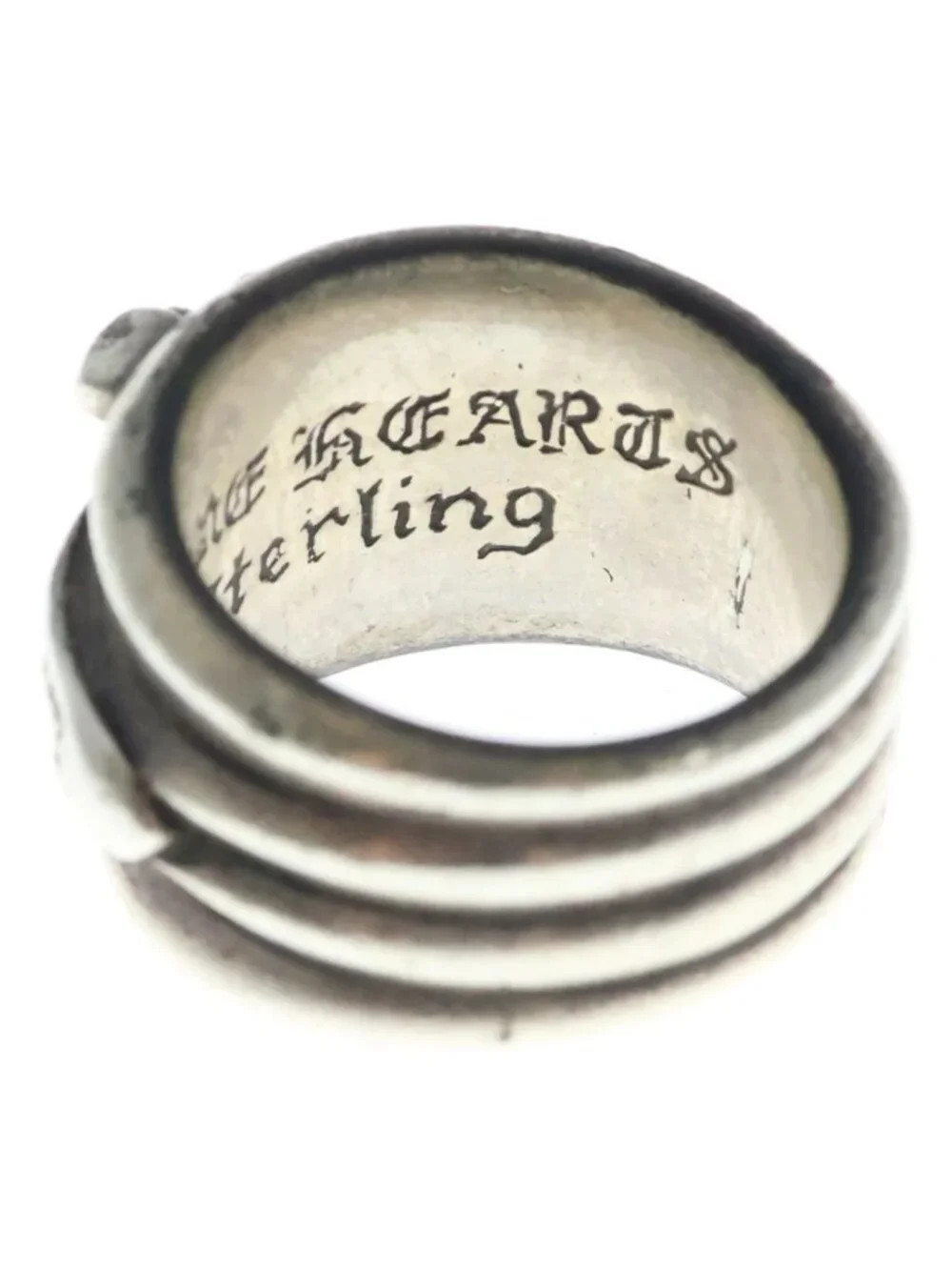 Chrome Hearts Dagger Ring Silver